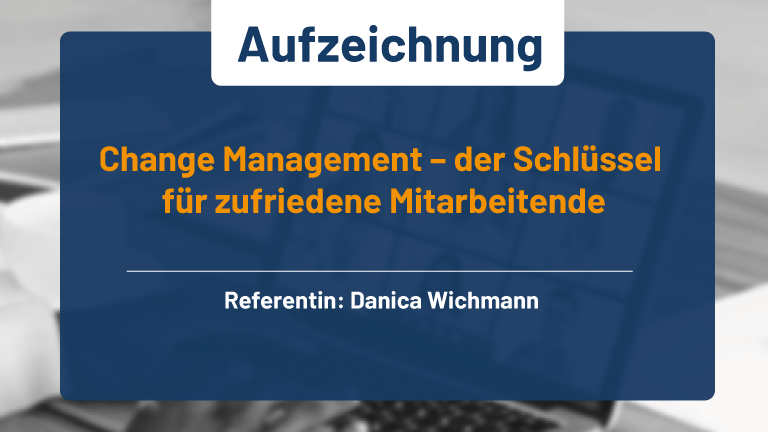 Webinar Change Management - der Schlüssel für zufriedene Mitarbeitende mediserv Bank